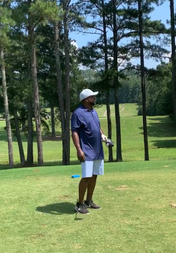 Golf course landscape